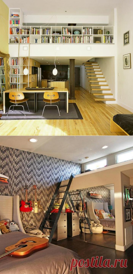 Двухэтажные комнаты — Роскошь и уют