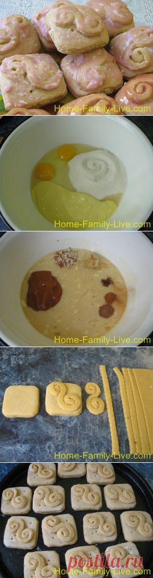 Пряники имбирные - пошаговый фоторецепт пряники на меду с имбирем