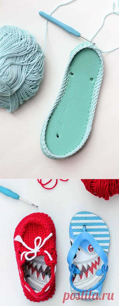 Она взяла подошву от вьетнамок и превратила ее в лучшую летнюю обувь, которую я видела! (ФОТО) — FunnyReps