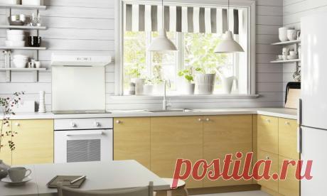 Кухни ИКЕА в интерьере - реальные фото