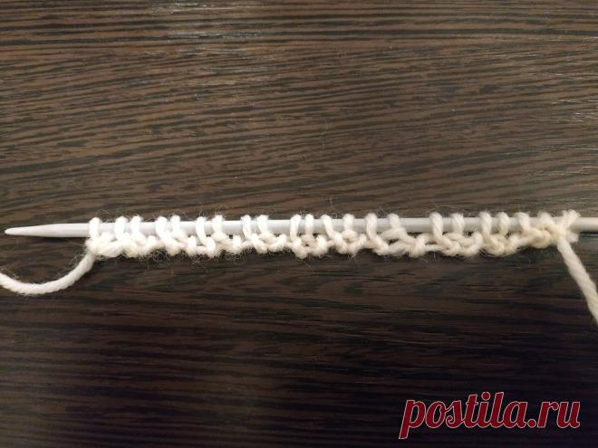 Знающие вязальщицы приберегли этот метод для себя: фабричный набор петель для резинок 1х1 в 2х вариантах. | Первый вязальный! | Яндекс Дзен