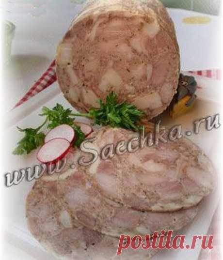 Ветчина из свинины.