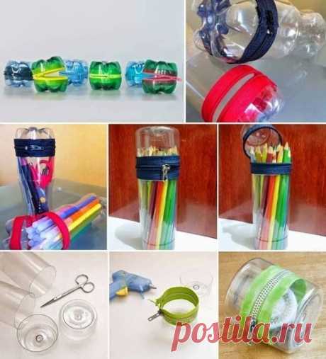 Поделки из пустых пластиковых емкостей — Сделай сам, идеи для творчества - DIY Ideas