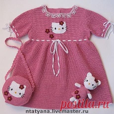 Вязание крючком и спицами, рукоделие. — Платья, сарафаны для девочек(интернет-подборка).