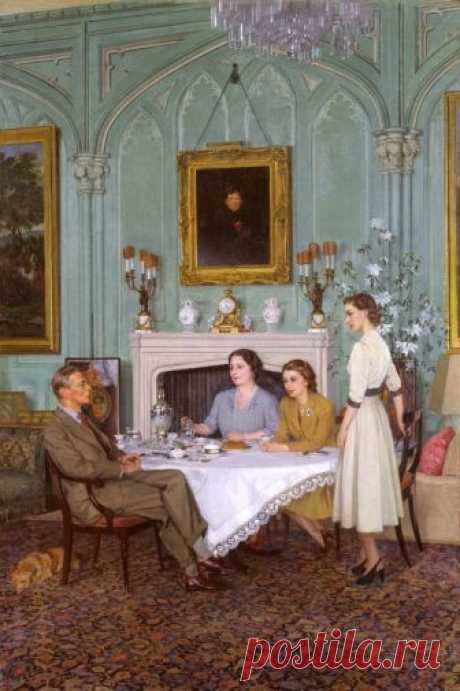 Художник Герберт Джеймс Ганн / Sir Herbert James Gunn (Шотландия, 1893-1964) и его картины