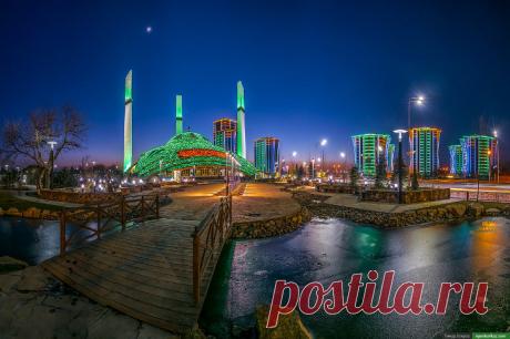 Мечеть в городе Аргун.