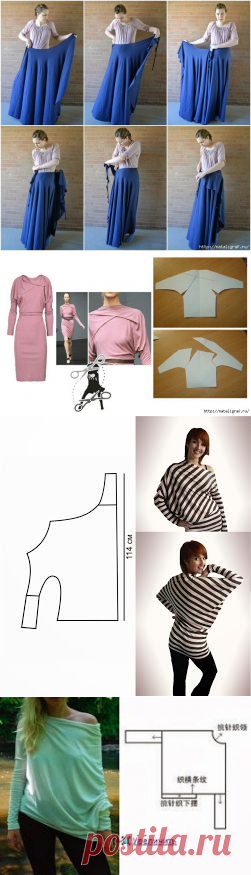 Простые выкройки, но такие ладные!