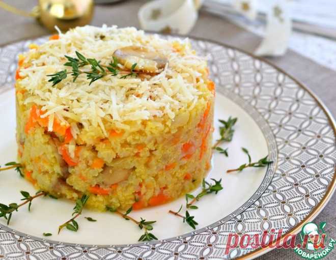 Гарнир из цветной капусты с грибами – кулинарный рецепт
