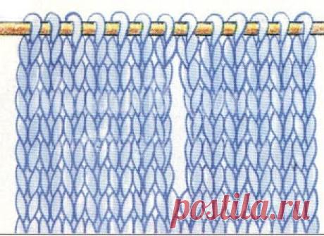 Петли для пуговиц | knittingmania.ru
