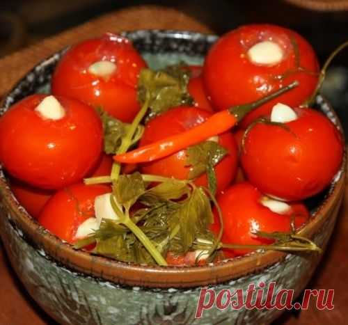 Заготовки на зиму. Маринованные помидоры