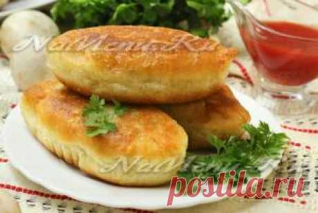 Жареные пирожки с картошкой и грибами