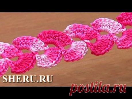 Пластичный нежный шнур: урок вязания крючком 8