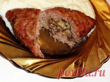 Зразы с грибами и сыром / Всё за еду!