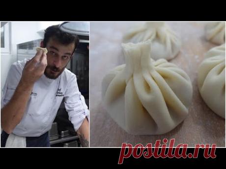 ХИНКАЛИ - ПРАВИЛЬНОЕ ТЕСТО - Мастер-класс с Шеф-Поваром ресторана в Тбилиси - Традиционные Хинкали