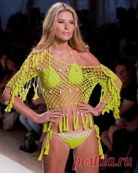 Вязаные модели в коллекциях весна-лето 2014: Анна Костурова
Вязание крючком: самое интересное