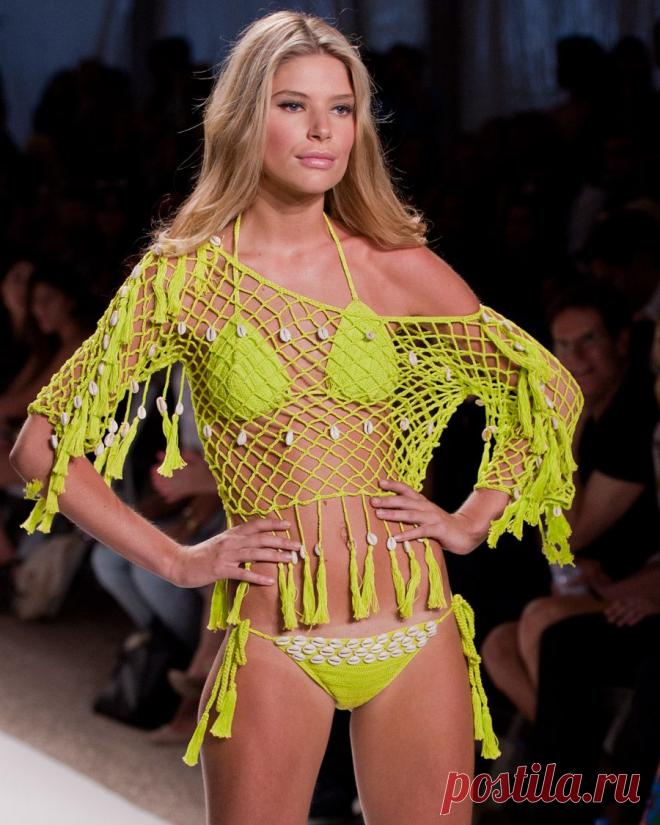 Вязаные модели в коллекциях весна-лето 2014: Анна Костурова
Вязание крючком: самое интересное