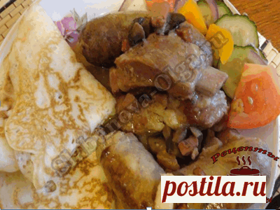 Мачанка. Рецепт. Фото