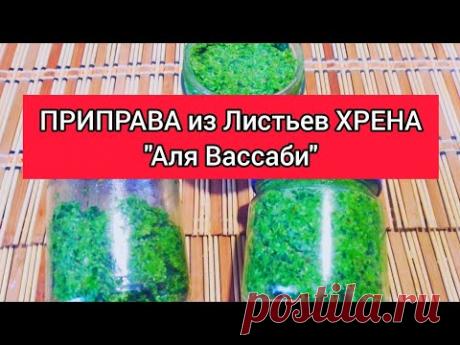 ПРИПРАВА из Листьев ХРЕНА на ЗИМУ! Супер ДОБАВКА к многим блюдам! - YouTube

#приправа #приправаизлистьевхрена #приправаназиму #беззакаток #беззакруток #безстерилизации #