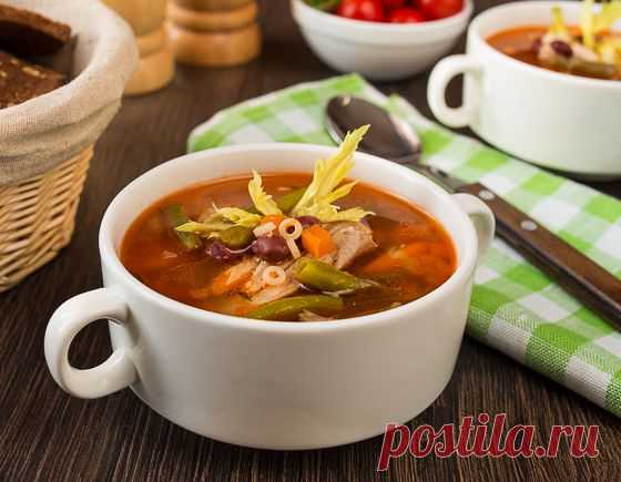 Как приготовить фасолевый суп с курицей :: Кулинарные рецепты :: KakProsto.ru: как просто сделать всё