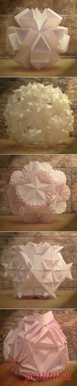 Кусудамы | Kusuda.ru - кусудамы, схемы, видео, фото, уроки