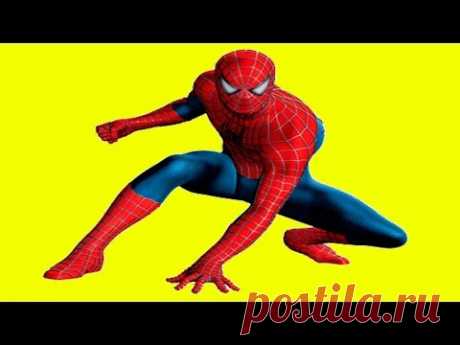 КАК НАРИСОВАТЬ ЧЕЛОВЕКА ПАУКА ПОЭТАПНО/How to draw Spiderman
