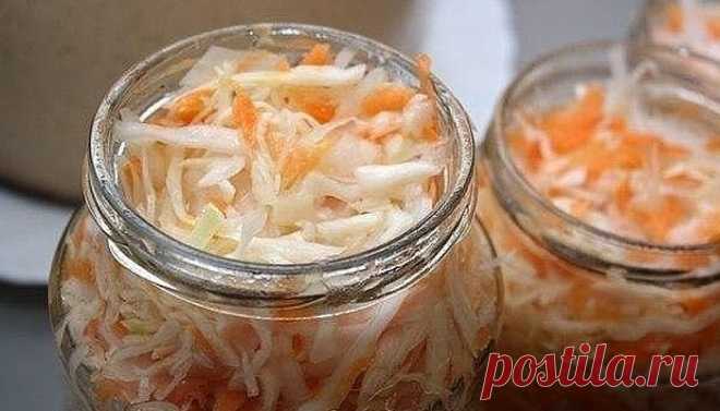 Очень быстрая капустка — 15 минут и готово! 


Приготовление:

Берём из расчёта три килограмма капусты.
Капусту нашинковать.
Натереть три крупные морковки на крупной тёрке. Выдавить из чесночницы 3-4
зубчика чеснока.
Всё перемешать.

Делаем мар…