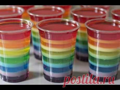 Как приготовить желе из напитков.