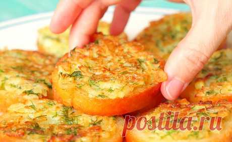 Луковые гренки