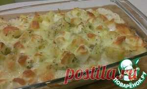 Картофель с сыром и соусом бешамель - кулинарный рецепт