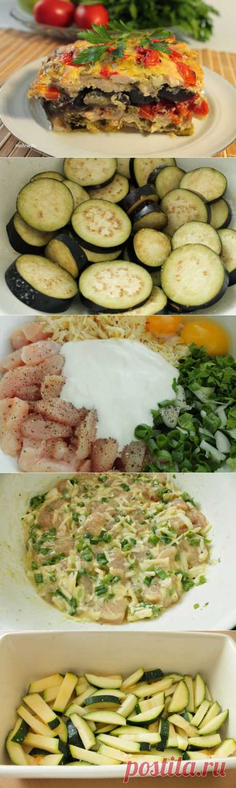 Куриное филе - запекаем с овощами.