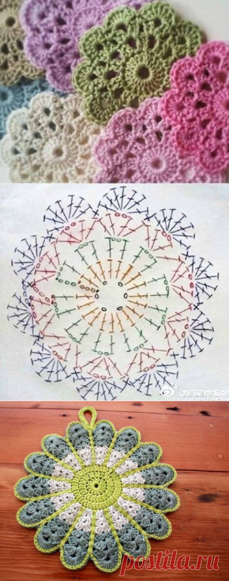 Простые цветочные мотивы