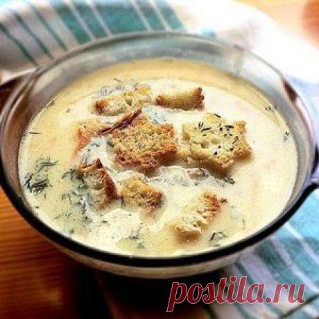 Сырный суп по-французски с курицей