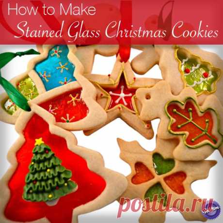 How to Make Stained Glass Christmas Cookies