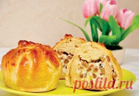 Яблоки в слоеной рубашке.