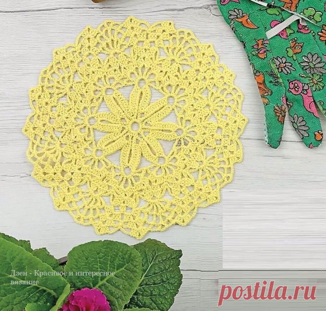 Бордюры, салфетки, кайма, связанные крючком в филейной технике | Красивое и интересное вязание | Яндекс Дзен