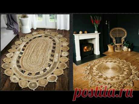 Jute Rugs Idea's for Modern Home Decore.