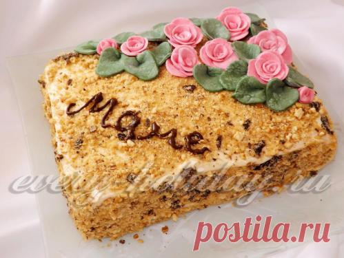 Торт маме на день рождения