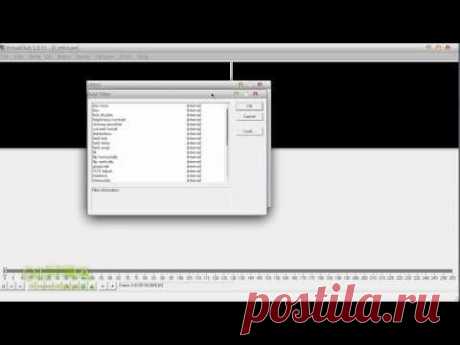 Обзор интерфейса VirtualDub. Часть 2