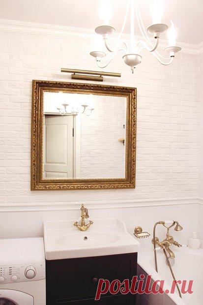 Ванная комната: аристократичная простота