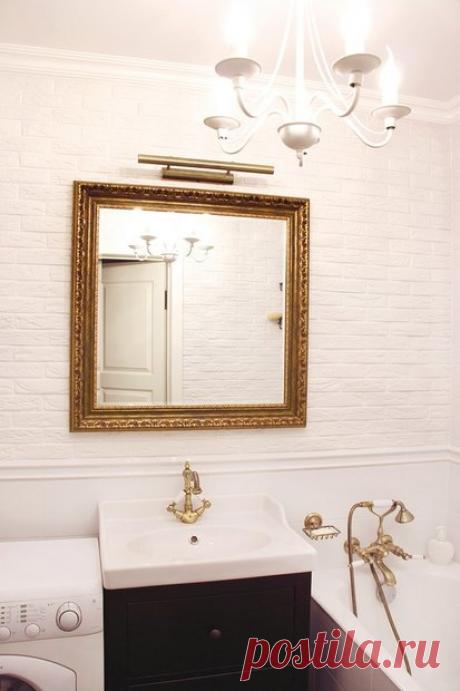 Ванная комната: аристократичная простота