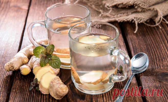 ИМБИРНАЯ ВОДА — ГЛАВНЫЙ ВРАГ ЖИРА НА ЖИВОТЕ И БЕДРАХ