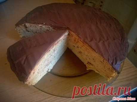 Блинный торт с черносливом и яблоками - Люблю готовить - Страна Мам