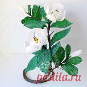 МАСТЕР КЛАСС  
►Цветы из бисера◄ 
Автор : Lauren’s Creations
 БИСЕР И ВСЕ НЕОБХОДИМОЕ ДЛЯ ПЛЕТЕНИЯ ВЫ МОЖЕТЕ КУПИТЬ У НАС https://ok.ru/profile/560471499661/photos