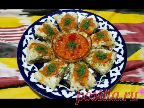 ХАНУМ / КАК ПРИГОТОВИТЬ УЗБЕКСКИЙ ХАНУМ / ХОНИМ ТАЙЕРЛАШ