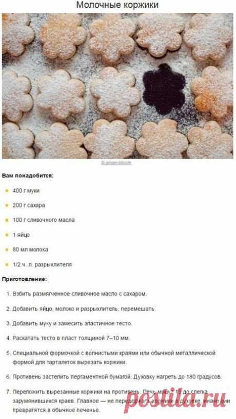 Рецепты вкуснoгo печенья за 15 минут