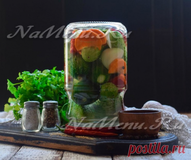 Огурцы маринованные на зиму, хрустящие, в банках