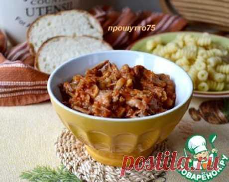 Мясной соус-рагу из кролика - кулинарный рецепт