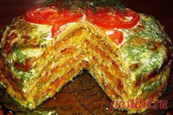 Вкуснейший тортик из кабачков