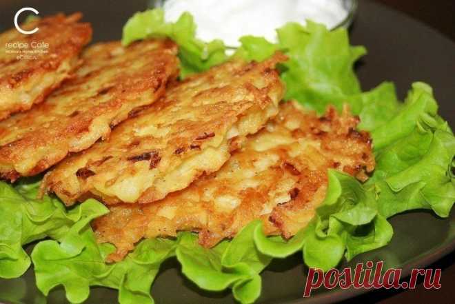 Как приготовить блюдо "драники с сыром" - рецепт, ингридиенты и фотографии | sloosh