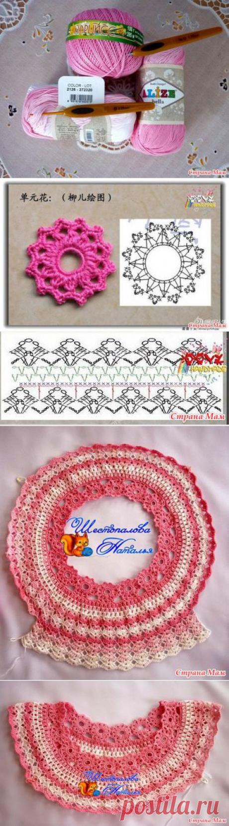 Топ &quot;Яблоневый цвет&quot; - Вязание - Страна Мам